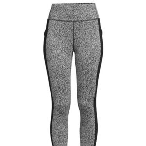 Avia Black White Print Leggings